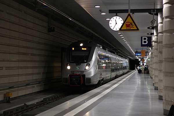 CTL - Citytunnel Leipzig der S-Bahn-Mitteldeutschland - Bahnhof Leipzig-Hbf Tief