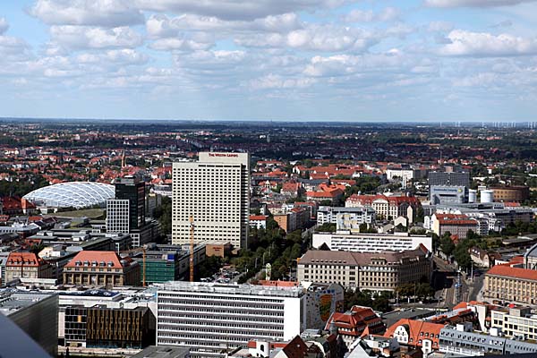Leipzig - Blick nach Norden