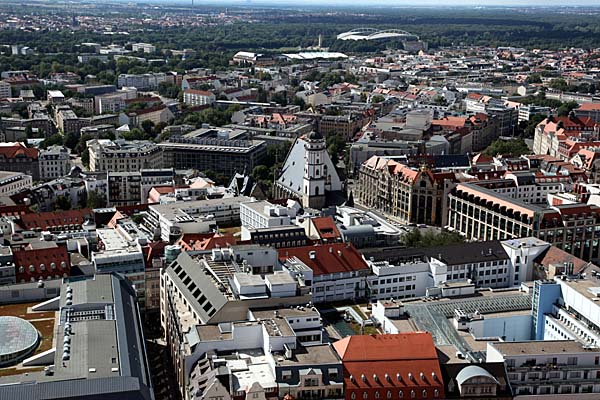 Leipzig - Blick nach Westen