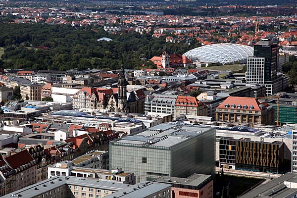 Leipzig - Blick nach Nordwesten