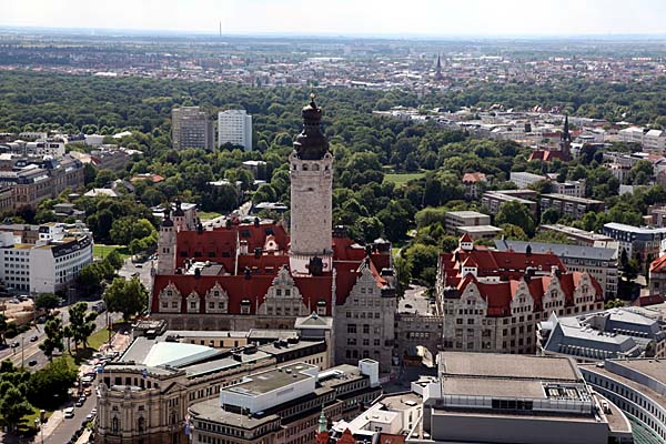 Leipzig - Blick nach Westen