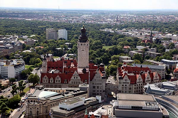 Leipzig - Blick nach Westen
