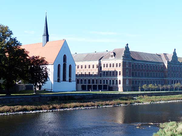 Klosterkirche, das Gymnasium St. Augustin - Grimma