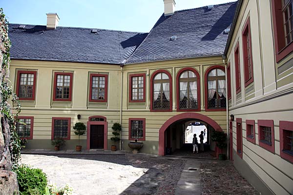 Innenhof Schloss Weesenstein
