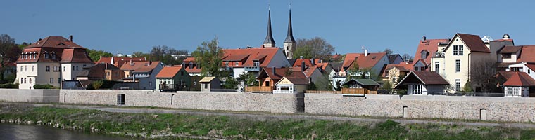 Stadtansicht Grimma mit Frauenkirche