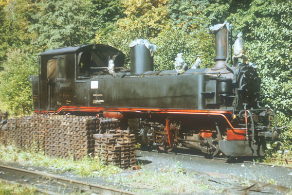 99 1585 im Bf Wolkenstein