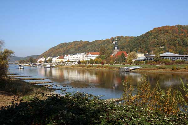 Blick nach Bad Schandau