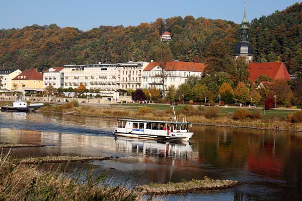 Blick nach Bad Schandau