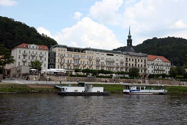 Blick auf Bad Schandau