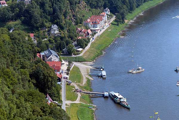 Blick auf Kurort Rathen