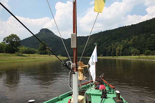 Blick zum Lilienstein
