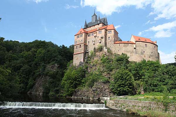 Burg Kriebstein bei Waldheim in Sachsen