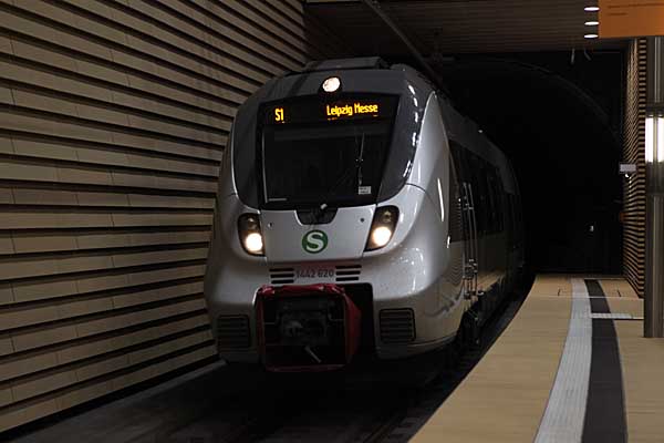 CTL - Citytunnel Leipzig der S-Bahn-Mitteldeutschland - Station Leipzig-Markt