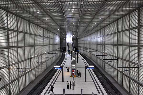 CTL - Citytunnel Leipzig der S-Bahn-Mitteldeutschland - Station Leipzig-Wilhelm-Leuschner-Platz