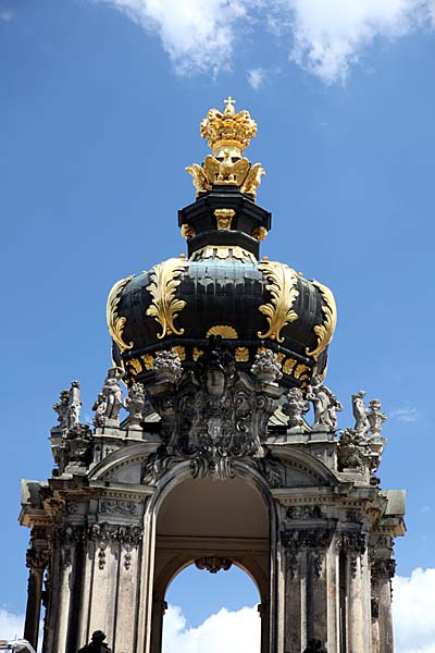 Zwinger-Wahrzeichen - Die goldene Krone