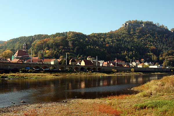 Blick nach Königstein