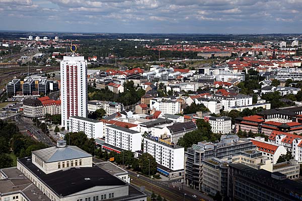 Leipzig - Blick nach Nordosten