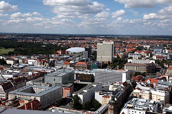 Leipzig - Blick nach Norden