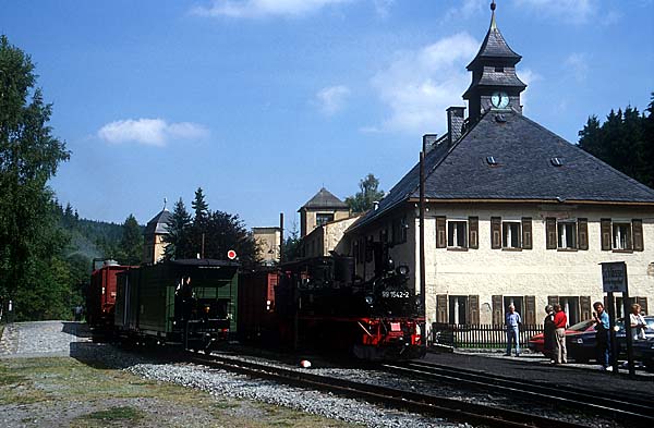 Dampfnostalgie im Erzgebirge