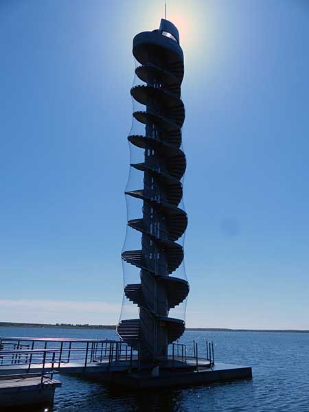 Pegelturm am Goitzschesee