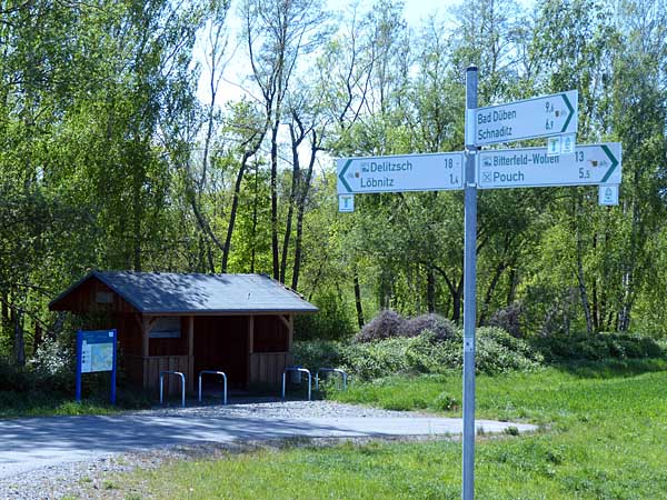 Rastplatz am Torgischen Radweg