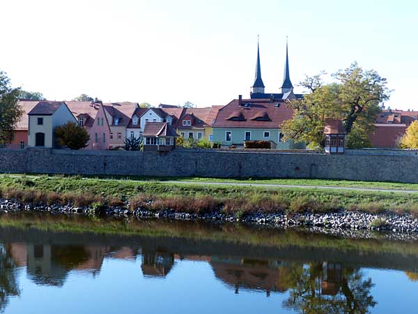 Blick über die Mulde nach Grimma