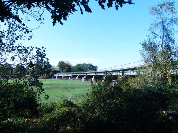 Eisenbahnbrücke bei Kössern