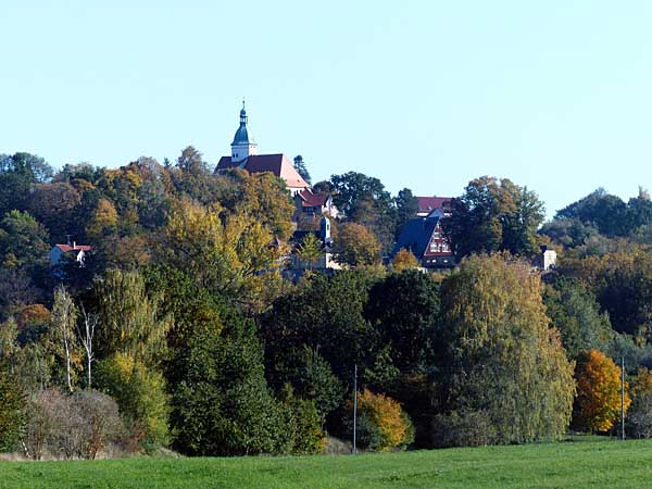 Blick nach Döben