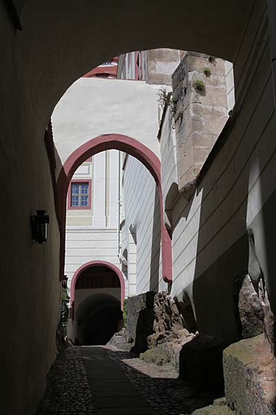 Zugang ins Innere Schloss Weesenstein