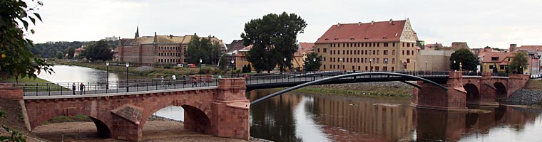 Pöppelmannbrücke über die Mulde in Grimma